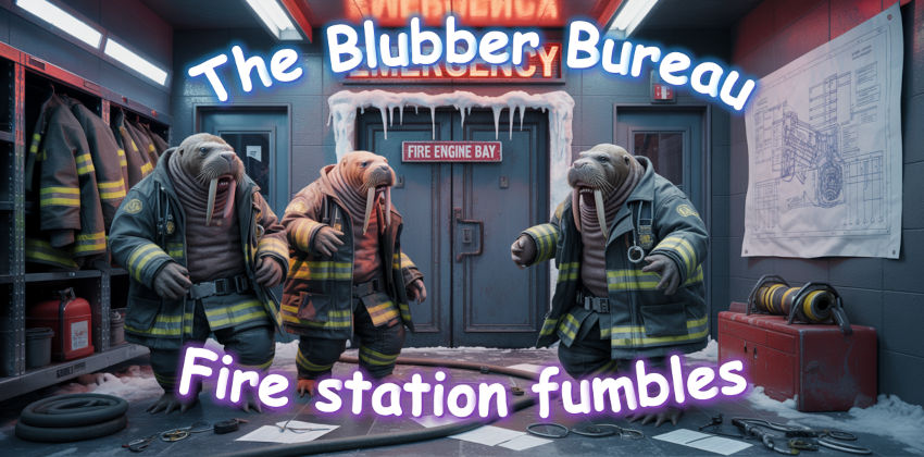 The Blubber Bureau - Fire Station Fumbles