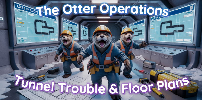 The Otter Operations - Tunnel Trouble & Floor Plans